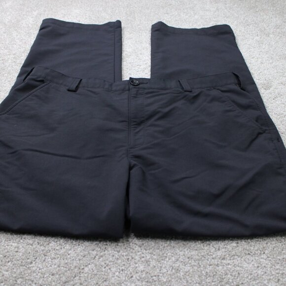 Under Armour Pants Mens 40x32 Black UA Golf Drive Tapered Leg Nylon/Poly Stretch - Picture 2 of 12